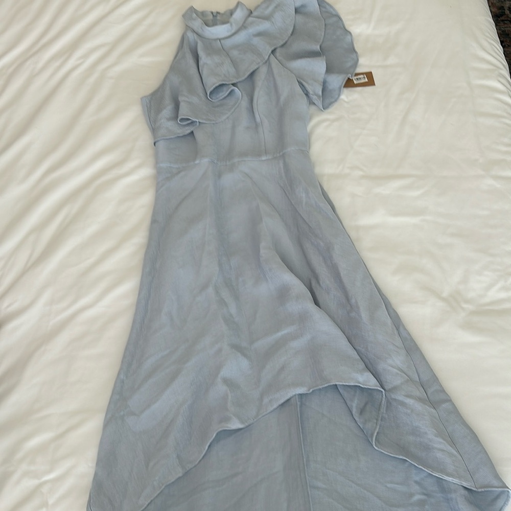 Rachel Roy one shoulder midi dress